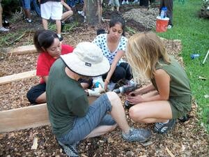 Students serve and build compassion. Students serve and build compassion.