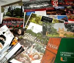 college brochures