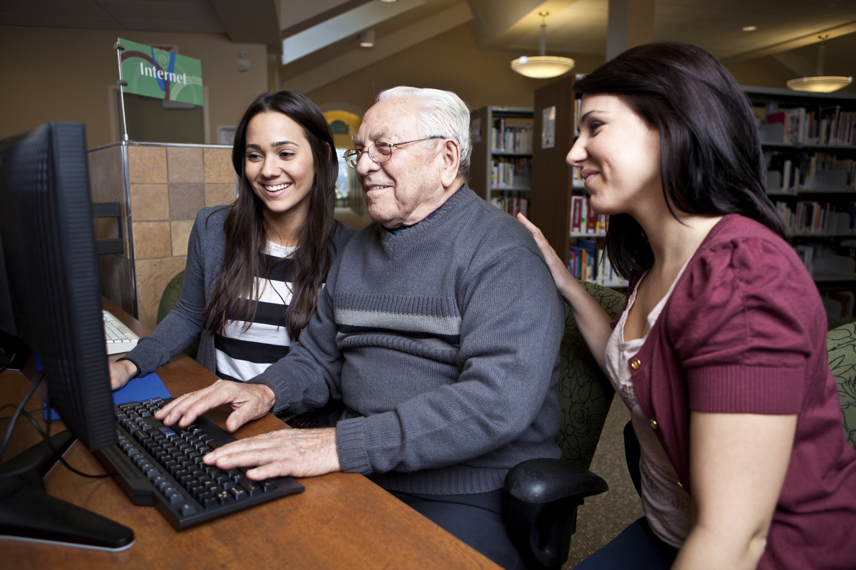 Tech-Savvy Students Volunteering